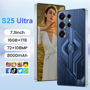 Smartphone débloqué S25 Ultra 5G double SIM avec écran haute fréquence 120Hz, prise en charge rapide du proxy et grande mémoire - Product Image 6