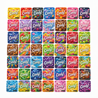 Sachet alimentaire personnalisé en PE imprimé, refermable et recyclable avec fermeture éclair pour fruits secs et aliments surgelés