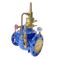 Vanne de régulation de niveau d'eau hydraulique à pression différentielle de taille personnalisable 800X