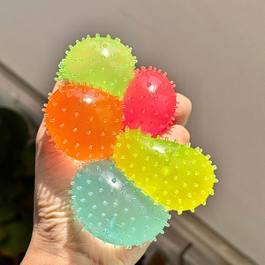 2025 Cross-Border Vent Prick Ball Slow Rebound TPR Decompression Pinch Toy Conçu pour les enfants de 5 à 7 ans - Product Image 2
