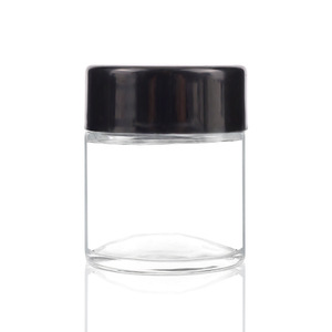Vente en gros Emballage personnalisé 7ml 9ml 30ml 60ml 80ml Bocaux en verre à l'épreuve des enfants Récipient alimentaire pour le thé avec bouchons grossissants - Product Image 1