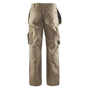 BLAKLADER - 153013102800C156 Pantalones artesanos con tres costuras de aguja Caqui antiguo-PANTALONES DE TRABAJO EAN 7330509285671 - Product Image 3