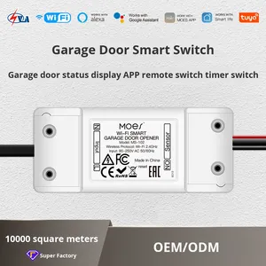 Moeshouse tuya thông minh Wifi cửa nhà để xe Opener với cán màn trập cửa động cơ và điều khiển từ xa - Product Image 2