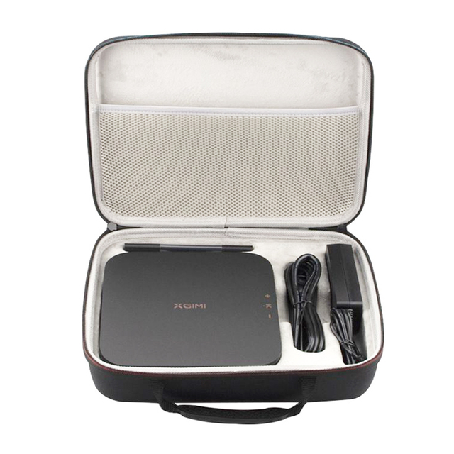 Siyoucase Waterproof Eva Hard Shell Projector Carry case for Outdoor Portable Projector Storage Zipper Bag for NEW Z6x/Z6x Pro
