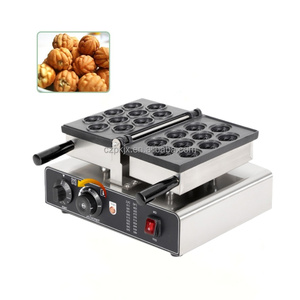 Electric Walnut <strong>Cake</strong> <strong>Maker</strong> Machinery 20 Pcs Capacity Nut Waffle <strong>Maker</strong> Machines Non Stick Double Side Heating Walnut Bread <strong>Maker</strong> - Product Image 5
