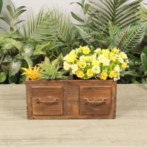 Macetas de madera Vintage de diseño moderno, cestas de plantación suculentas para interiores y exteriores, ventaja de precio a granel, Varios tamaños disponibles - Product Image 2