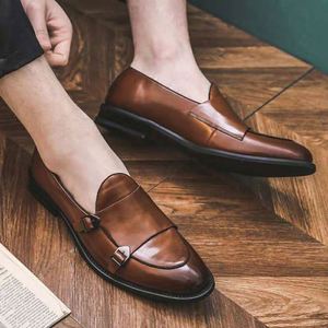 Chaussures Rétro Homme Grande Taille – Élégantes, Confortables et Respirantes pour la Marche, le Travail et les Mariages – en Cuir Souple à Bout Pointu - Product Image 4