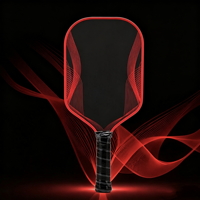 Raquette de pickleball professionnelle haute puissance en fibre de carbone, surface Gen4, noyau en nid d'abeille PP
