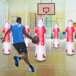 160cm <strong>Outdoor</strong> Inflatable <strong>Boxing</strong> <strong>Bag</strong> Human Shaped Punching <strong>Bag</strong> for Kids Exercise - Product Image 2