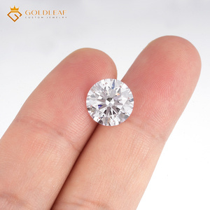 โกลด์ลีฟ โฮลเซลล์ เพชรทรงกลมขนาด 0.5 กะรัต ถึง 10 กะรัต เพชรเลี้ยงในห้องปฏิบัติการ เจียระไนแบบกลม เกรด DEF VVS VS รับรองโดย IGI สำหรับงานแต่งงาน - Product Image 3