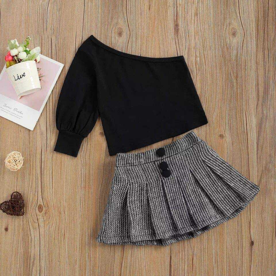 Family Matching Outfits Two Piece Fashion New Style Clothes Kids Party Dresses Children's Clothing Kids Dress Baby Girl Clothes 