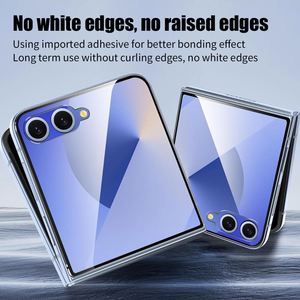 Protector de Pantalla de Vidrio Templado Anti-rayas Personalizado por el Fabricante para Samsung Z Flip 7, Película Protectora de Pantalla Exterior - Product Image 2