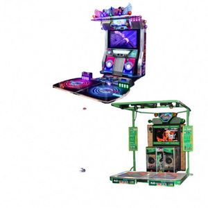 Large Metal 110V Coin Simulator English Language Dance Music Basketball Boxing Game Machines Coin Operated Games - Product Image 1