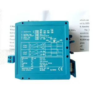 Rilevatore di Loop per veicoli induttivi a canale singolo Dc12V 24V