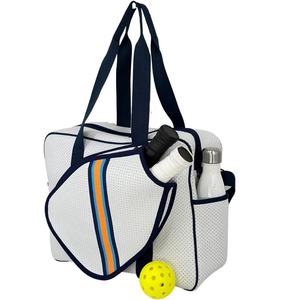 Sac de Pickleball en Polyester mignon pour femmes de haute qualité Durable avec crochet de clôture Personnalisation gratuite Sacs de balle de cornichon en gros - Product Image 1