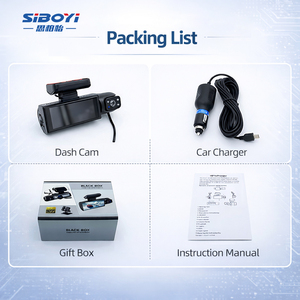 Cámara para Auto de Doble Lente WiFi 1080P, Pantalla de 3.16'', DVR para Auto, Visión Nocturna Delantera/Trasera, Grabación en Bucle, Sensor G, Grabador de Video para Estacionamiento de 64GB - Product Image 3