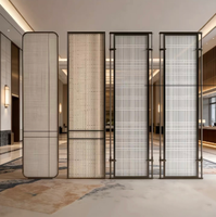 Cloison décorative en acier inoxydable, panneau de séparation de pièce en métal pour hôtel, bureau, intérieur