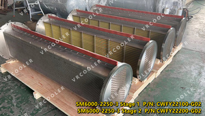 Turbocharger SM6000 máy nén làm mát <span class=keywords><strong>intercooler</strong></span> aftercooler - Product Image 3