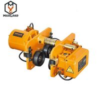 Maxloadc & h Series 1 tonne chariot à poussée réglable chariot à poutre en H à engrenages simples