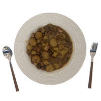 Alimentos prefabricados hechos en China, carne de Res/huevos de codorniz, alimentos congelados listos para comer, alimentos saludables para restaurantes, comida lista para el día a día