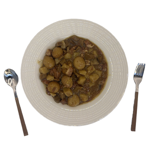 Cibo Pre-fatto fatto in cina di manzo/uova di quaglia cibo congelato pronto da mangiare cibo sano per i ristoranti, pasto pronto per tutti i giorni - Product Image 2