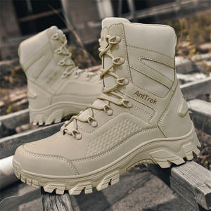 売れ筋 防水 ラバー アウトドアブーツ 通気性 軽量 セーフティ タクティカルブーツ メンズ - Product Image 3