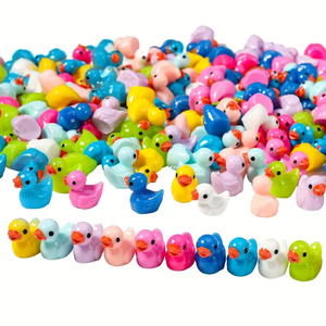 50pcs Mini Statues De Canard En Résine | En Vrac Miniature Paysage Jardin <span class=keywords><strong>Aquarium</strong></span> Pot <span class=keywords><strong>Plante</strong></span> Accessoires pour La Maison De Fête Jeu Maison De Poupée - Product Image 1