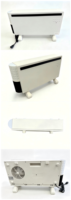 Chauffage portable multifonctionnel intelligent avec contrôle par application, compatible Alexa et Google Home, minuterie, pour salle de bain, chambre, salon, petit bureau, puissance 1800W