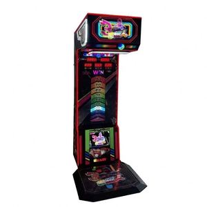 Indoor Commercial Boxing <b>Game</b> Machine With High Impact Pad LED Lighting Sound Effect Boxing Machine - Product Image 1