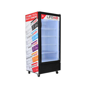 Réfrigérateur commercial Meisda SC190L 190L pour supermarché, avec porte vitrée, pour la présentation de boissons - Product Image 2