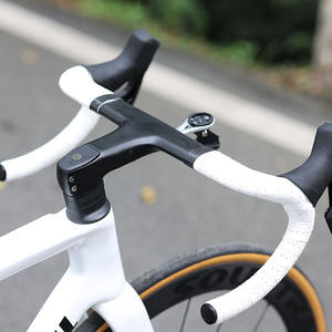 <span class=keywords><strong>Manillar</strong></span> de Bicicleta de <span class=keywords><strong>Carretera</strong></span> CG de Fibra de <span class=keywords><strong>Carbono</strong></span>, <span class=keywords><strong>Manillar</strong></span> Curvo de 28.6mm con Cableado Interno, Aerodinámico y Cortavientos - Product Image 4