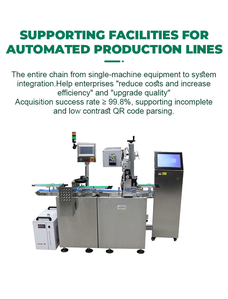 Máquina de Marcado Láser con Código de Seguimiento para Tapas, con Decodificador de Visión y Rechazo Automático para Línea de Producción de Tapas de Botellas Farmacéuticas - Product Image 4