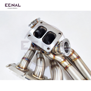 Выпускной коллектор Ecnal для BMW S58 Single Turbo с фланцем T4, нержавеющая сталь 304, высокая производительность - Product Image 6