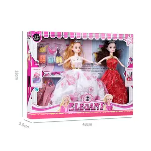 酒吧bie Finlay娃娃套装玩具儿童礼品招生礼品女孩公主娃娃礼品盒