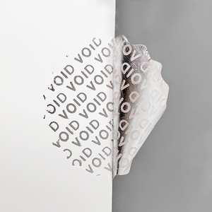 Fábrica Atacado Garantia Void Label Adesivos Custom - Product Image 5