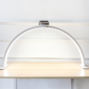 Lámpara LED <span class=keywords><strong>para</strong></span> Manicura, Lámpara de Mesa Giratoria de Media Luna, Lámpara de Pie de 45w, Lámpara de Mesa <span class=keywords><strong>para</strong></span> Salón de Uñas, Tatuajes y Belleza - Product Image 3