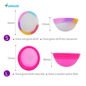 ISO CE Furuize Period Copa <span class=keywords><strong>Menstrual</strong></span> <span class=keywords><strong>Disc</strong></span> fabrica disco <span class=keywords><strong>menstrual</strong></span> reutilizable disco médico para el cuidado de las mujeres - Product Image 4