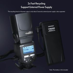 Flash pour appareil photo <span class=keywords><strong>YONGNUO</strong></span> <span class=keywords><strong>YN685</strong></span> II TTL Speedlite, système 2.4G, synchronisation 1/8000s, flash sans fil pour appareils photo <span class=keywords><strong>Canon</strong></span> 5D 60D 6D Mark II 7D - Product Image 5