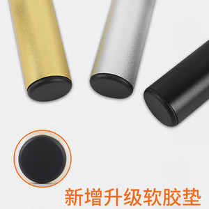 Aluminum Adjustable Furniture <b>Legs</b> 38mm Matte Silver Black Gold Round Modern European Style Easy Installation <b>Sofa</b> Cabinet Bar - Product Image 2