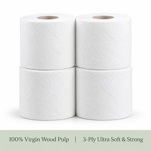 Papel Higiénico Enrollado Individualmente, Rollo Pequeño Perforado, Fabricante Mayorista, Caja Preempaquetada para Horeca, Suministro al por Mayor - Product Image 1