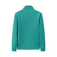 Pull en toile moelleuse pour femme - Col montant - Logo personnalisé - Séchage rapide - Décontracté d'été