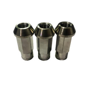 Precio de fábrica de tuerca de rueda de titanio M12x1.25x47 <span class=keywords><strong>cabeza</strong></span> cónica tuerca de rueda de titanio Ti tuerca de rueda automotriz - Product Image 2