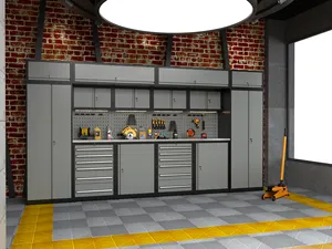 Garage Workbench And Tool Storage Cabinet Garage Workshop