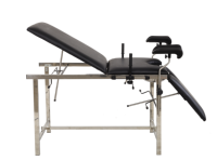 Lit d'Accouchement et d'Examen Obstétrical Médical MT, Table de Gynécologie en Acier Inoxydable