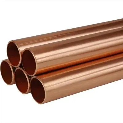 ボイラー伝熱管用のカスタム直径銅ニッケル合金パイプ真ちゅう管