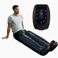 Bottes de récupération pour les jambes à compression d'air portable |   Masseur de relaxation musculaire pour sportifs, coureurs et passionnés de gym