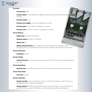 Serveur de produits informatiques Hpe Dl380 GEN11 <span class=keywords><strong>Proliant</strong></span> Storage - Product Image 6