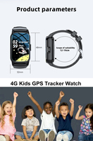 Montre connectée pour enfants S5, appel d'urgence SOS, micro-chat vocal, positionnement par puce haute précision, montre-bracelet pour enfants, option multicolore