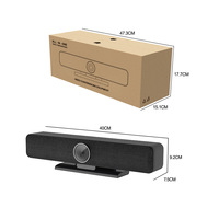 Cámara de Videoconferencia WeDoinnov 4K USB-C con Micrófono Integrado y Altavoz de Alta Fidelidad