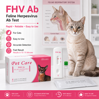 Mycoplasma Haemofelis Ag Testkit Feline FMP Ag Schnelldiagnose-Kassette Katzen-Anämie-Screening Kostenlose Probe Großhandelslieferant